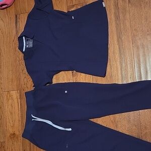 FIGS Women's Deep Purple Technical Scrub Set